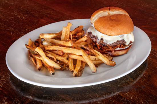 Mushroom Swiss Burger